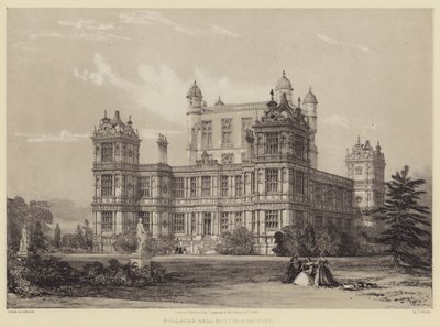 Wollaton Hall, Nottinghamshire - after Thomas Allom