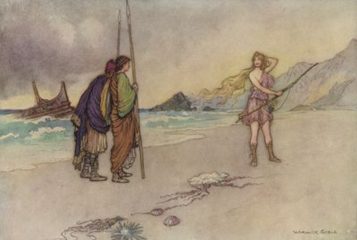 Geoffrey Chaucer, La Légende des bonnes femmes - after Warwick Goble