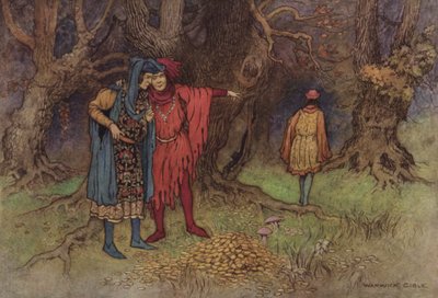 Le Conte du Pardonneur - after Warwick Goble