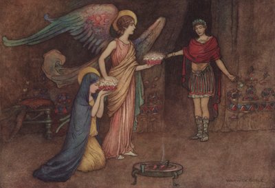 Le Conte de la Seconde Nonne - after Warwick Goble