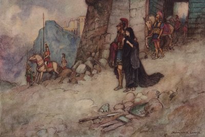 Geoffrey Chaucer, Troïlus et Criseyde - after Warwick Goble