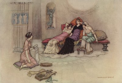 Geoffrey Chaucer, Troïlus et Criseyde - after Warwick Goble