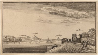 Vue de Lewenberg - after Wenceslaus Hollar