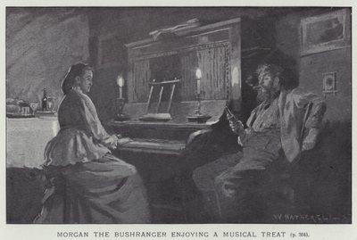 Morgan le bushranger profitant d