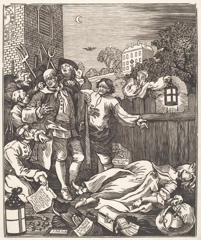 Cruauté en Perfection - after William Hogarth John Bell