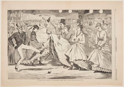 Un bal parisien – Danse au Mabille, Paris - after Winslow Homer