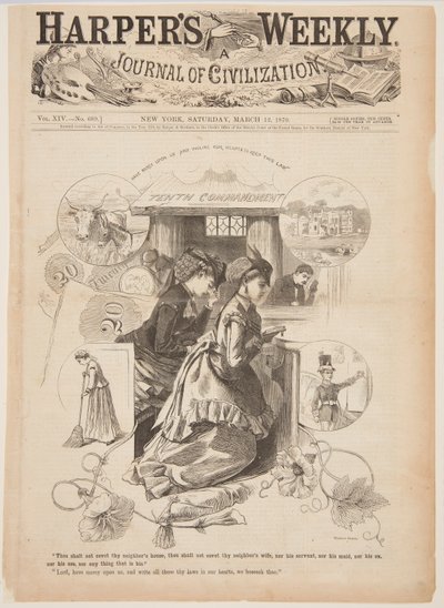 Le Dixième Commandement - after Winslow Homer