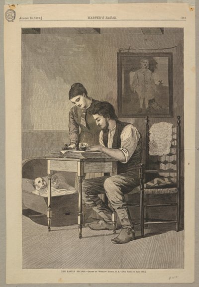 Le Registre de la Famille - after Winslow Homer