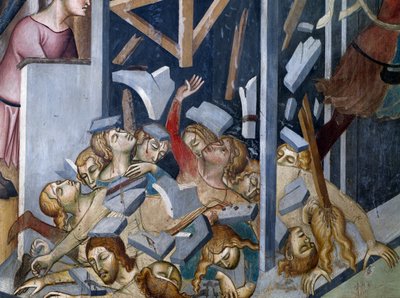 Chute de la maison de Job, scène des Histoires de l