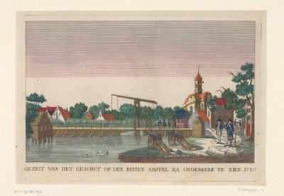Batterie à Ouderkerk, 1787 - anonymous (attributed to)