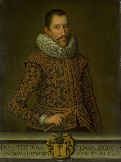 Portrait de Jan Pietersz Coen, gouverneur général des Indes orientales néerlandaises - anonymous (copy after)