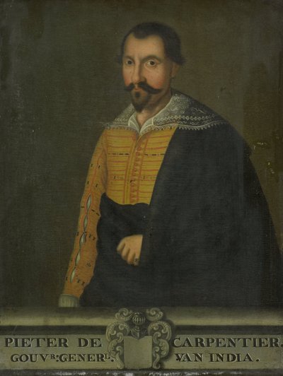 Portrait de Pieter de Carpentier, gouverneur général des Indes orientales néerlandaises - anonymous (copy after)