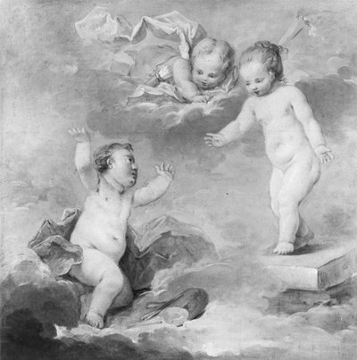 Pygmalion et Galatée enfants - anonymous 