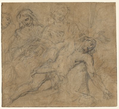 La Lamentation - attributed to Gaspar de Crayer