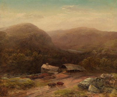 Dans la vallée de Housatonic - attributed to Homer Dodge Martin
