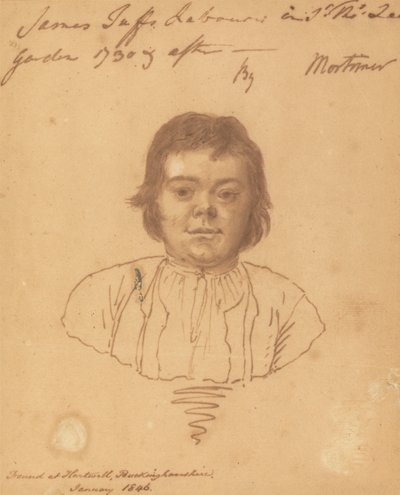 Portrait de James Tuffs - attributed to John Hamilton Mortimer