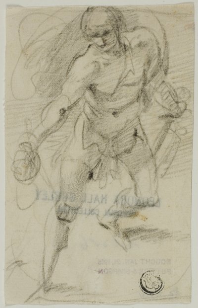 David avec la tête de Goliath - called Cavaliere d