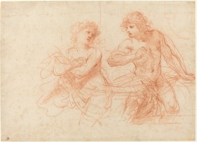 Amnon et Tamar - called Guercino Giovanni Francesco Barbieri