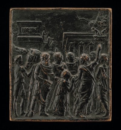 Auguste et la Sibylle - called Riccio Andrea Briosco