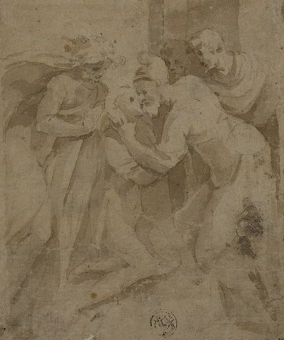 Le retour du fils prodigue - called Schiavone Andrea Meldolla