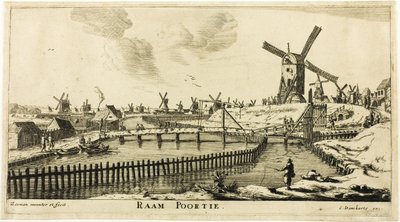 Porte de Raam, tirée des Huit portes de la ville d