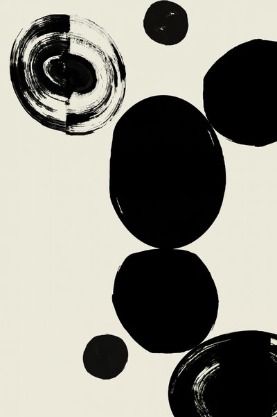 Formes noires abstraites - cartissi