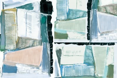 Blocs de couleurs abstraits - cartissi