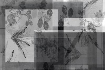 Feuillage gris abstrait - cartissi