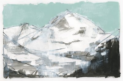 Sommets de montagne abstraits - cartissi