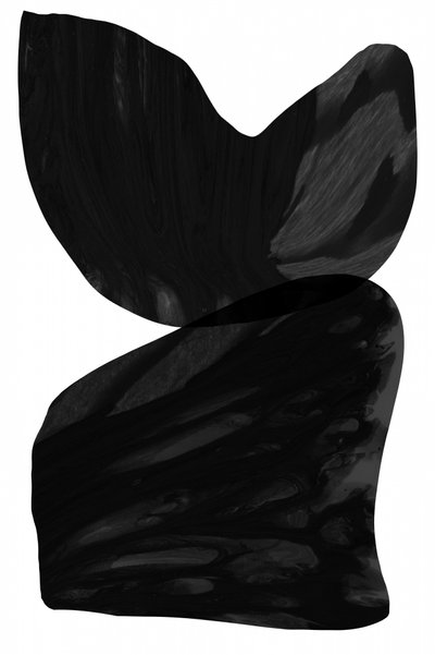 Formes abstraites noires - cartissi