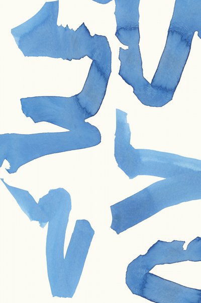 Abstrait « Blue Fluid » - cartissi