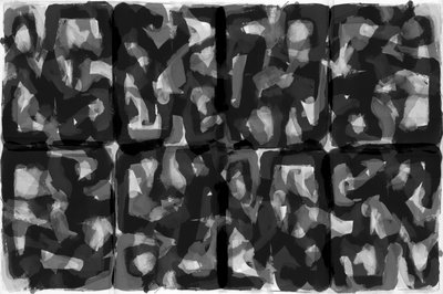 Motif abstrait sombre - cartissi