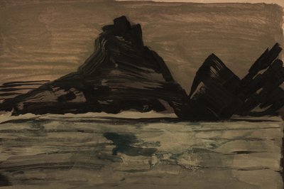 Falaises côtières sombres - cartissi