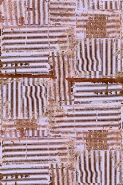 Grille aux tons terreux vieillis - cartissi