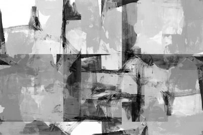 Abstrait dynamique en niveaux de gris - cartissi