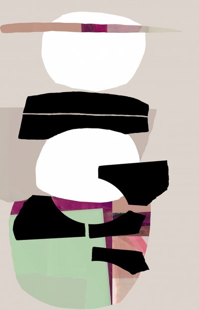 Abstrait moderne en blocs de couleurs - cartissi