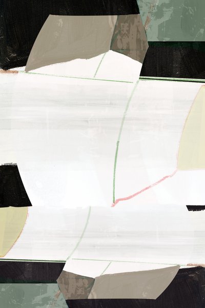 Abstrait géométrique aux tons discrets - cartissi