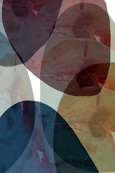 Formes organiques aux teintes douces - cartissi