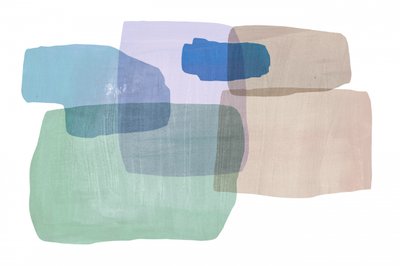 Formes pastel qui se chevauchent - cartissi
