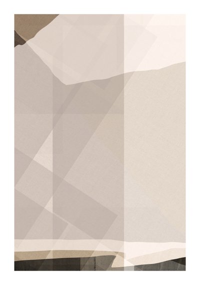 Abstraction beige tendre - cartissi