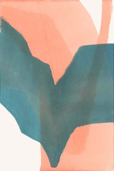 Formes douces couleur bleu sarcelle - cartissi