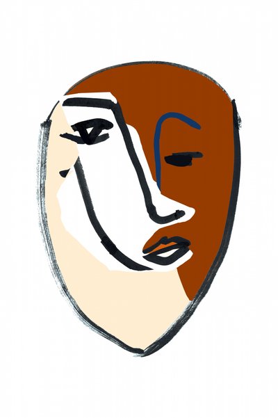 Portrait « Split Face » - cartissi
