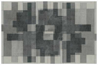 Motif géométrique dans les tons - cartissi