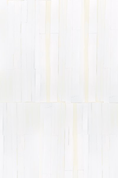 Abstraction verticale blanche - cartissi