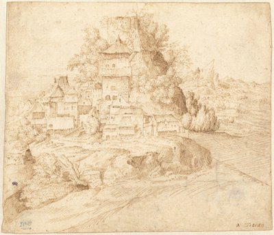 Un village niché au pied d