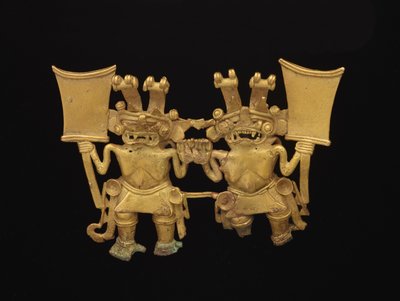 Pendentif avec deux figures - culture Diquis