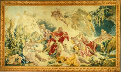 Rêve de Rinaldo - design and cartoon by François Boucher; woven under the direction of Jean Baptiste Oudry and Nicolas Besnier at