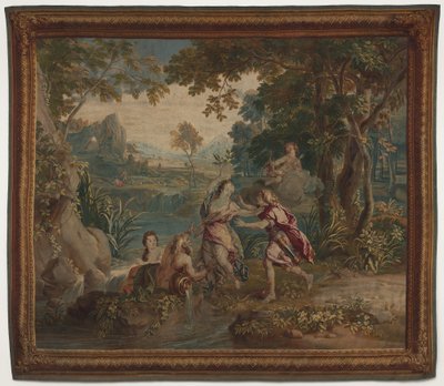 Apollon et Daphné - design by Charles de La Fosse; cartoon by Zeger Jacob van Helmont