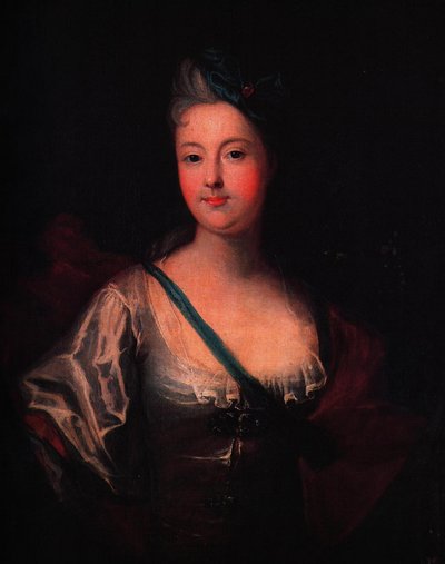 Portrait of Angélique Debargues - Ádam Mányoki
