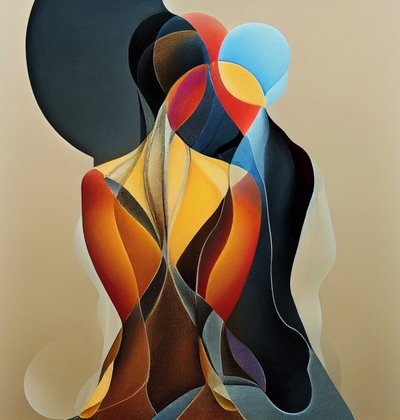 Art figuratif abstrait contemporain - F. Abderrahim